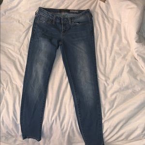 dark wash jeggings